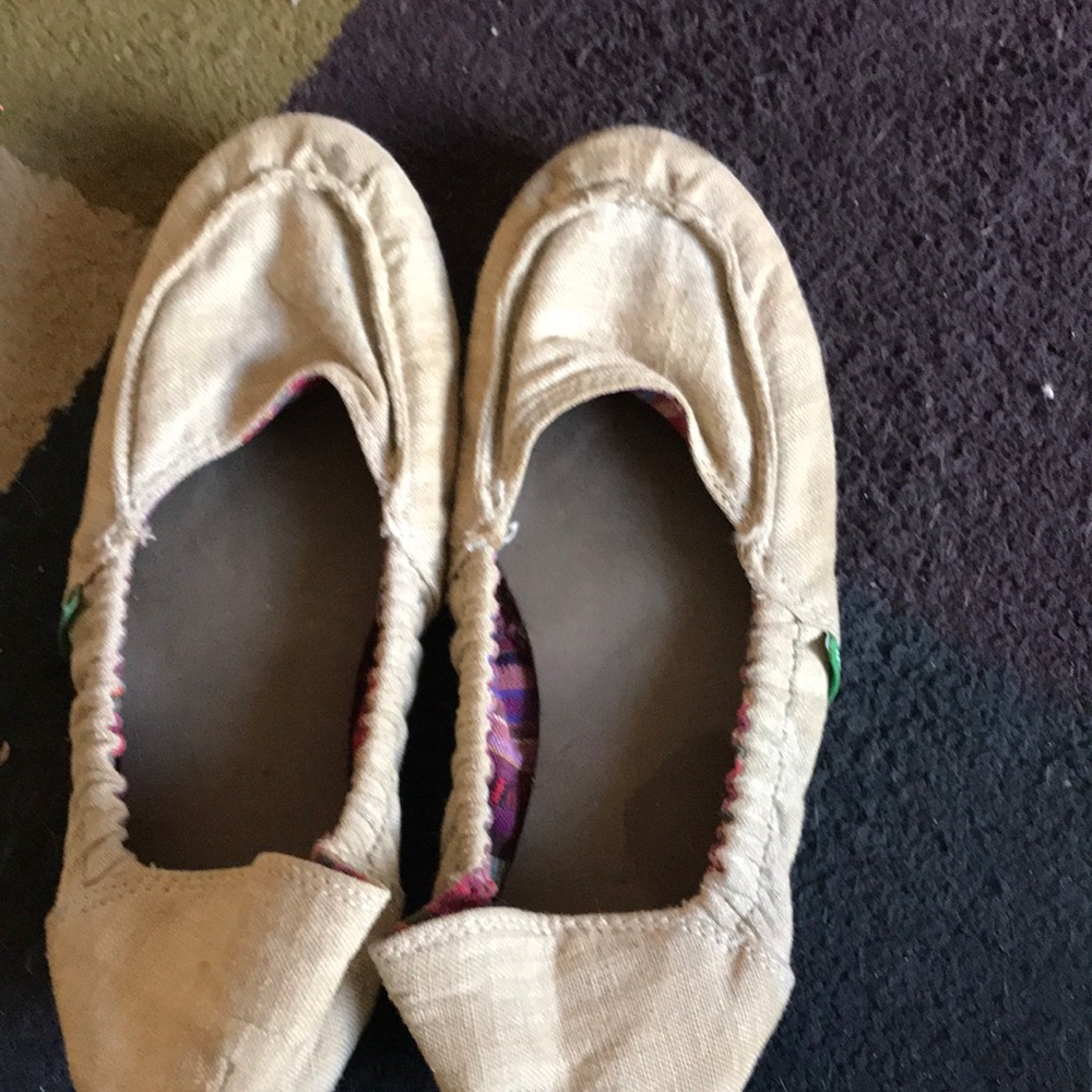 Tan flats still in good use haven't been warm that much